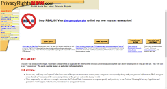 Desktop Screenshot of privacyrightsnow.com